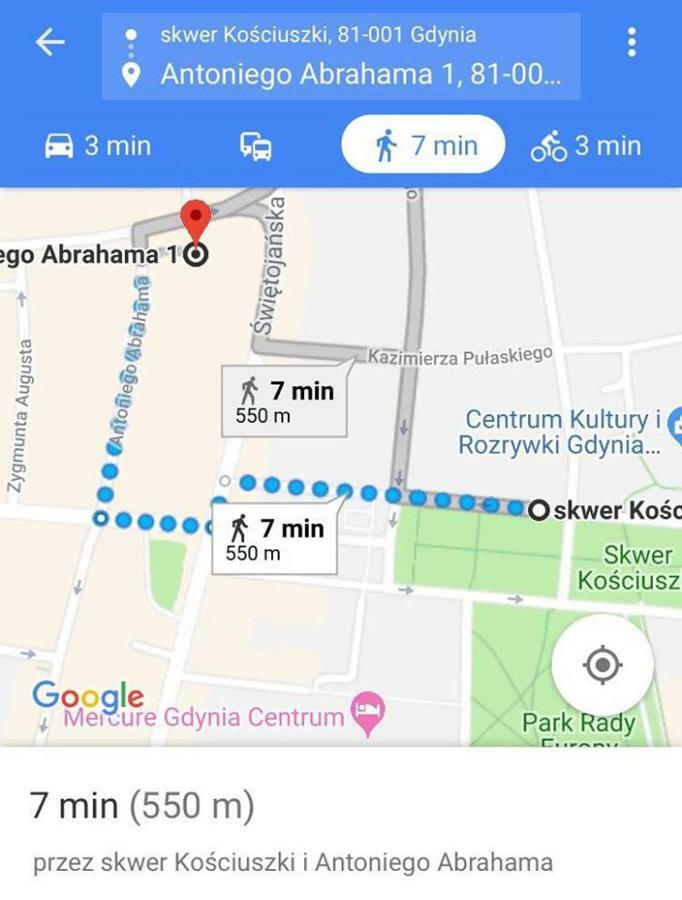 Rodzina W Centrum Gdyni 格丁尼亚 外观 照片